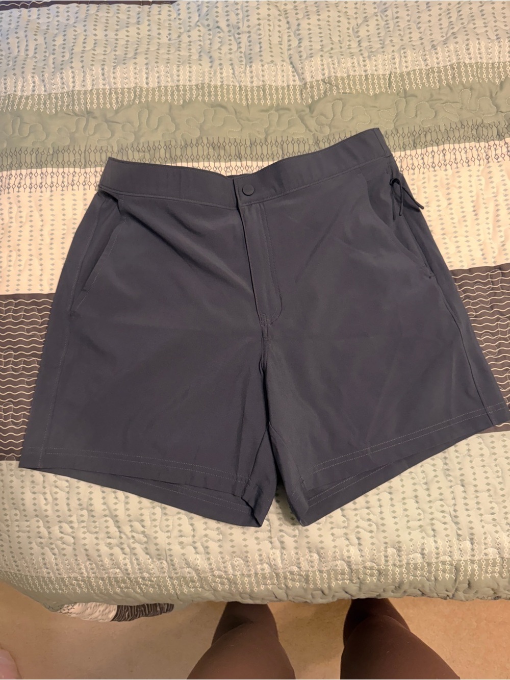 Men's Athletic Shorts in Charcoal Gray